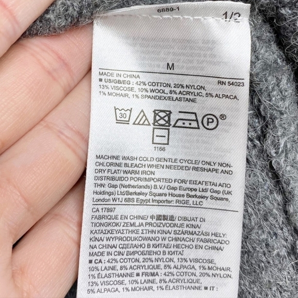 Banana Republic Multi-Stripe Turtleneck Tunic - Picture 6 of 7